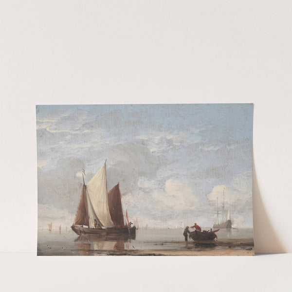 Calm Sea by Willem van de Velde the Younger