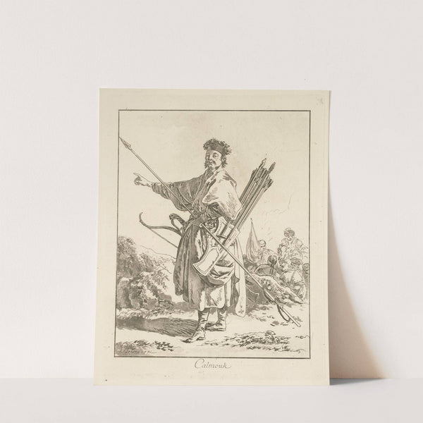 Calmouk (1771) by Jean-Baptiste Le Prince