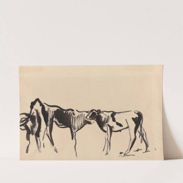 Calves by Rik Wouters