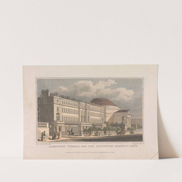 Cambridge Terrace and the Colliseum Regents Park by Robert Acon