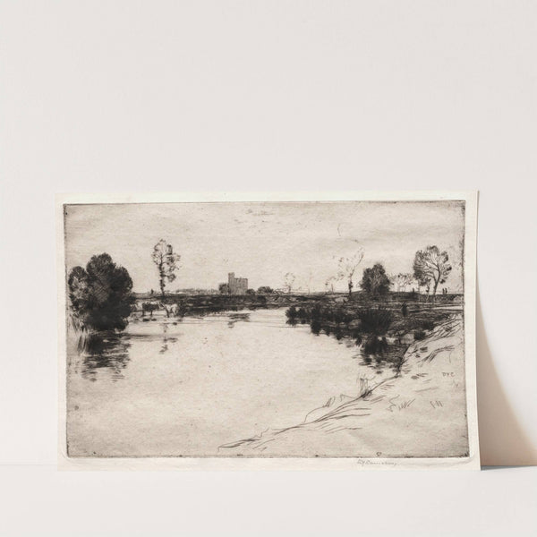 Cambuskenneth, Stirlingshire, Scotland (1904) by David Young Cameron