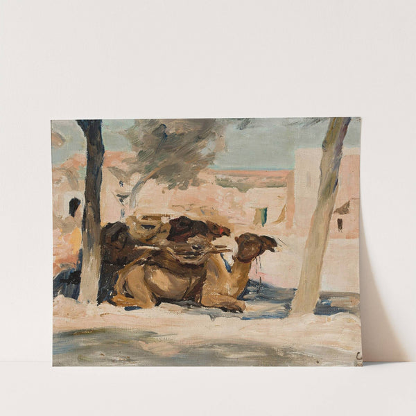 Camel. From the journey to Palestine by Jan Ciągliński