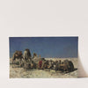 Camels beside a cistern (1880-1881) by Edwin Lord Weeks