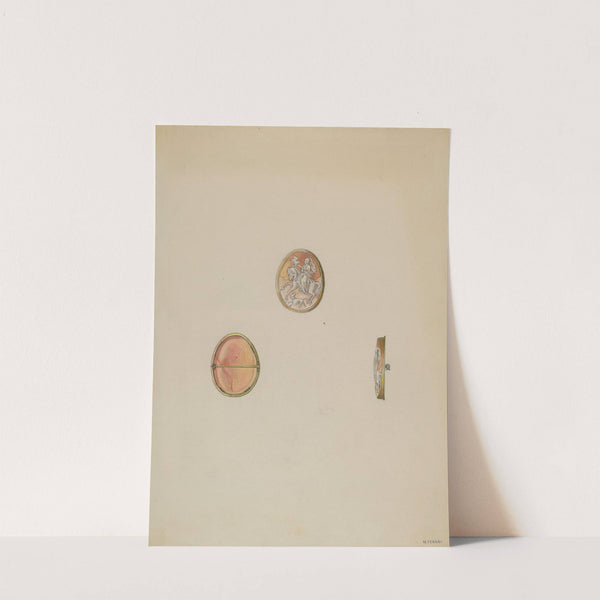 Cameo Brooch by Michael Fenga