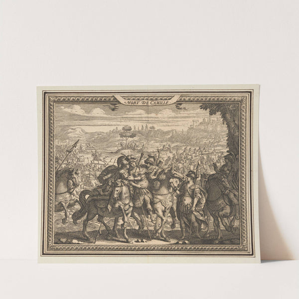 Sack of Troy (1648) by Abraham Bosse