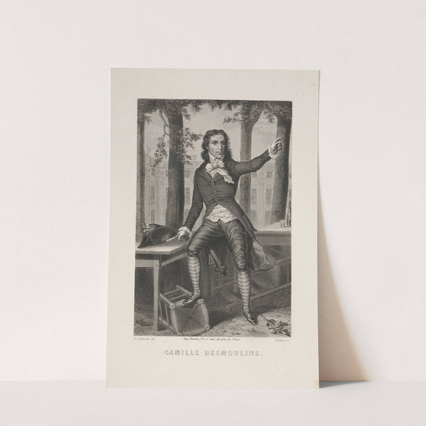 Camille Desmoulins. by Charles Albert Waltner