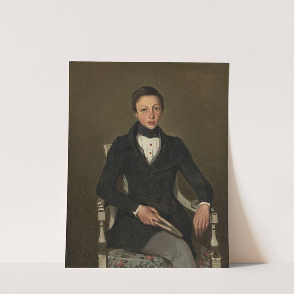 Camille Sennegon, artist's nephew by Jean-Baptiste-Camille Corot