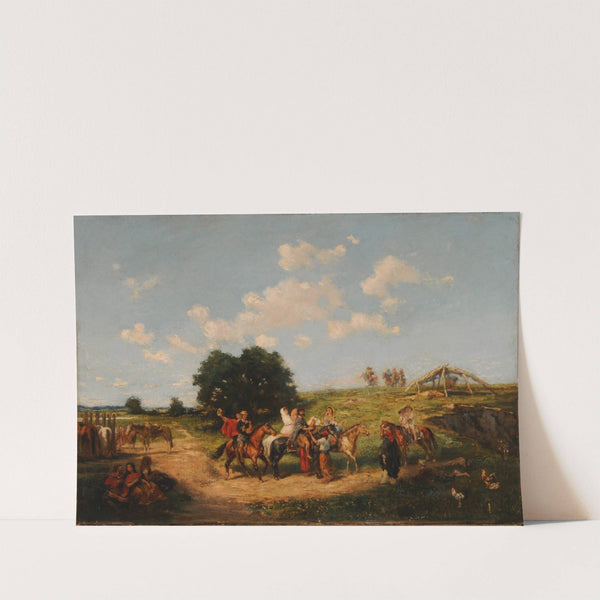 Camino al (reñidero) by Juan León Pallière