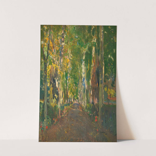 Camino De La Casa Güell. Santa Perpetua De La Mogoda (The Path To Casa Güell) by Joaquin Mir Trinxet