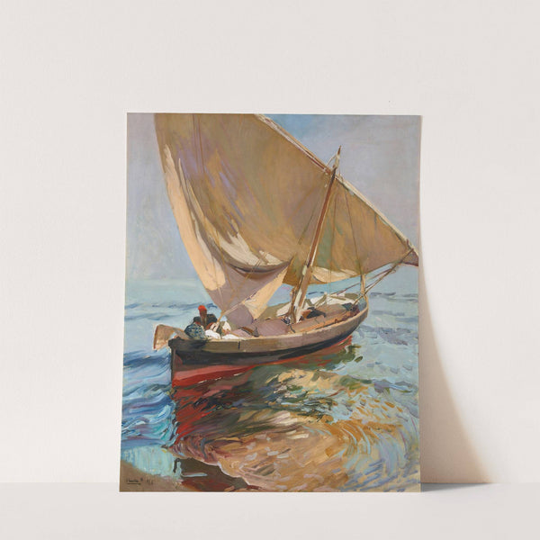 Camino De La Pesca. Valencia (Setting Out To Sea. Valencia) by Joaquín Sorolla