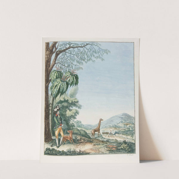 Camp a la Cotine du Garde Manger (18th century) by François Levaillant