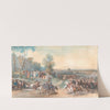 Camp de Compiègne, 1698 (ca. 1860) by Eugène Lami