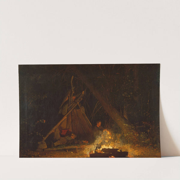 Camp Fire by Winslow Homer
