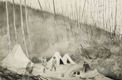 Camp in Canada (1897)