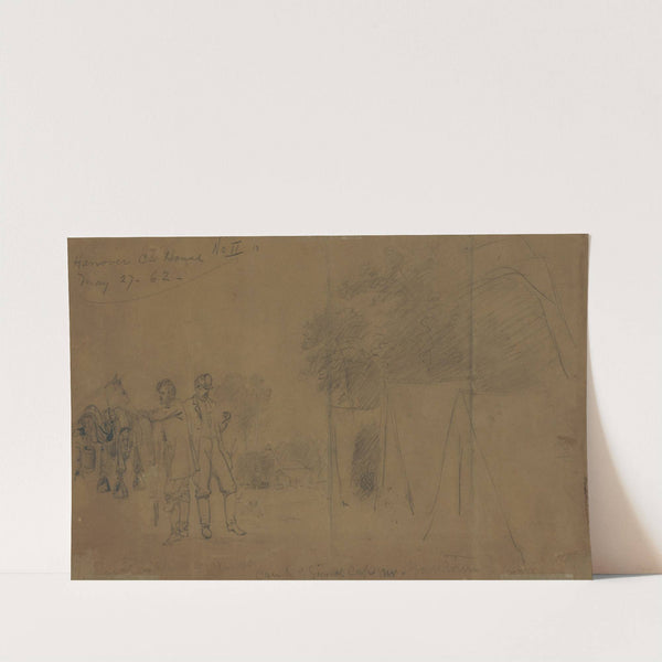 Camp of Signal corps nr. Yorktown by Alfred Rudolph Waud