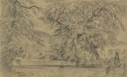 Camp on Little River, Va. The march to Gettysburg