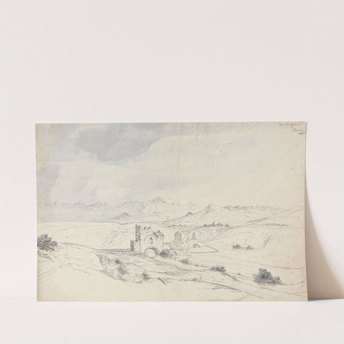 Campagna, Rome by Isaac Weld