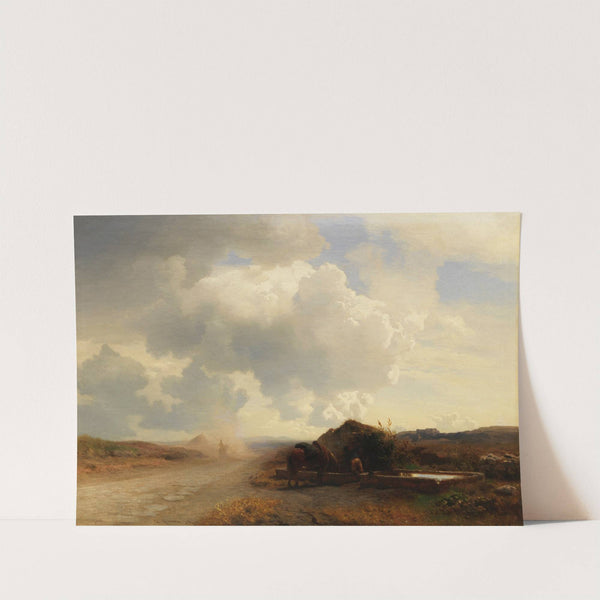 Campagnalandschaft (1864) by Albert Flamm