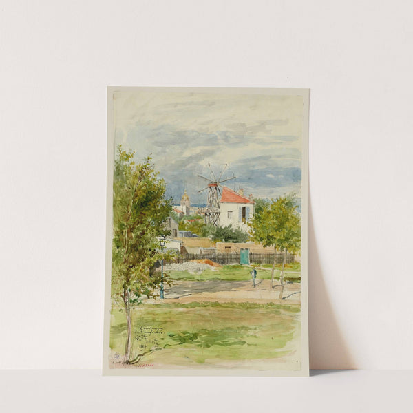 Campagne de Vaugirard (1884) by Alexandre Prévost