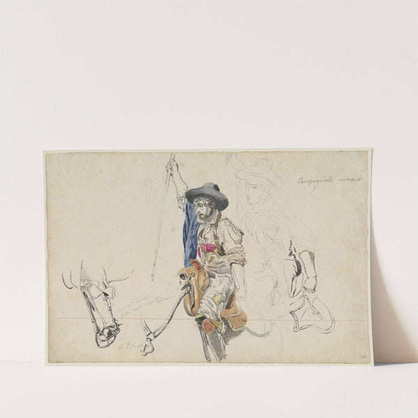 Campagniolo romano by Friedrich von Nerly