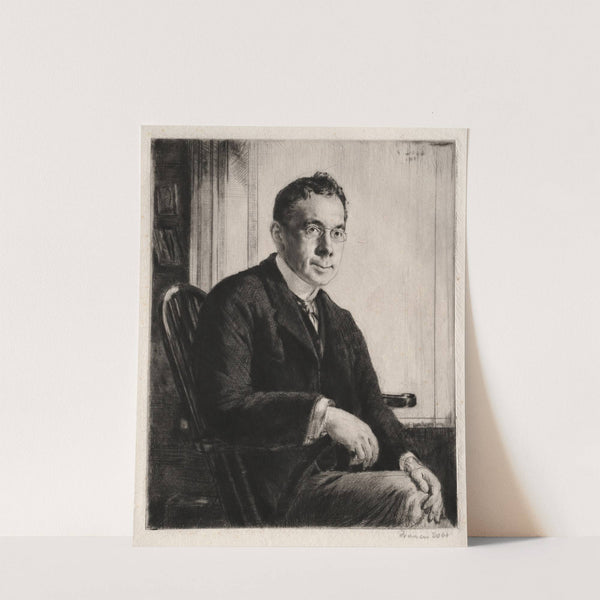 Campbell Dodgson (1908) by Francis Dodd