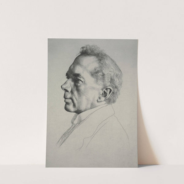 Campbell Dodgson, Profile to the Left by William Strang