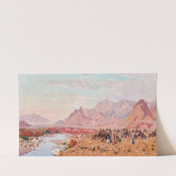 Campement by Eugène Deshayes