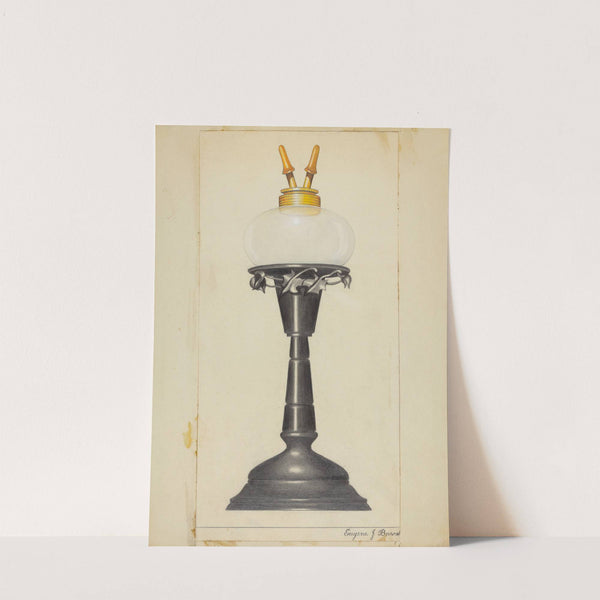 Camphene Lamp by Eugene Barrell