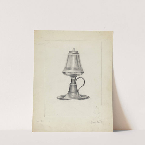 Camphene Lamp by Amelia Tuccio