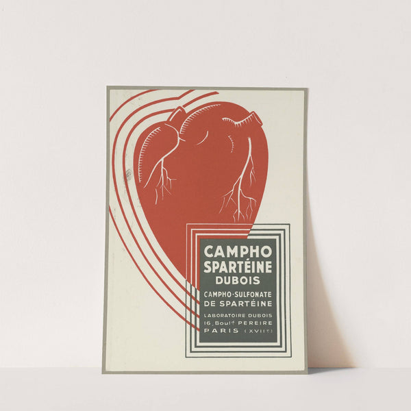 Campho Spartéine (1936) by Laboratoire Dubois