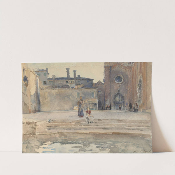 Campo dei Frari, Venice by John Singer Sargent