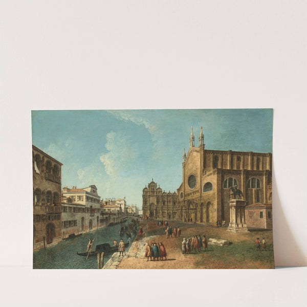 Campo San Giovanni e Paolo, Venice by Michele Marieschi