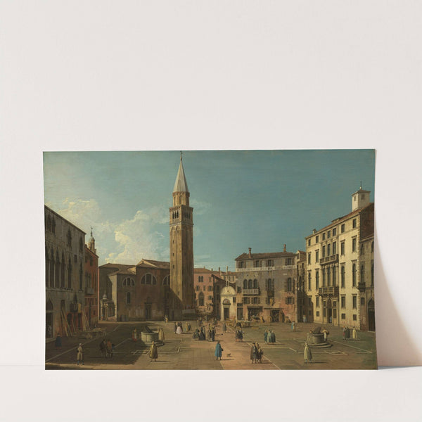 Campo Sant'Angelo, Venice by Canaletto