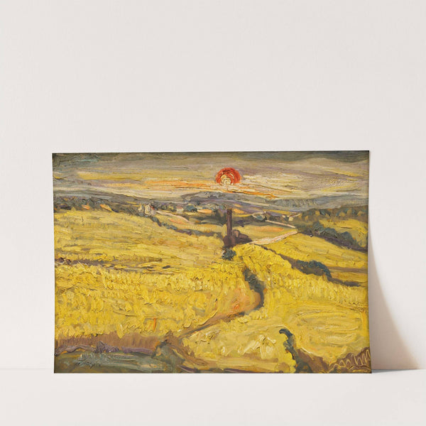 Campos Segados, paisaje etapa vasca by José de Martín Simón