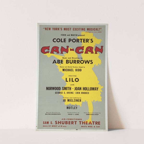 Can-Can (1953) by Artcraft Lithograph