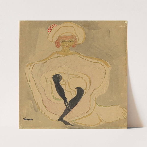 Can-Can Dancer by Axel Törneman