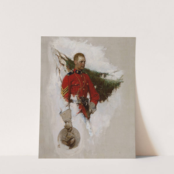Canadian Mountie (1919) by Dean Cornwell