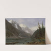 Canadian Rockies (Lake Louise) (ca. 1889) by Albert Bierstadt