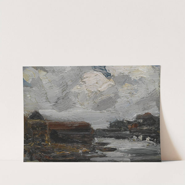 Canal in Haarlem, Holland by Robert Henri