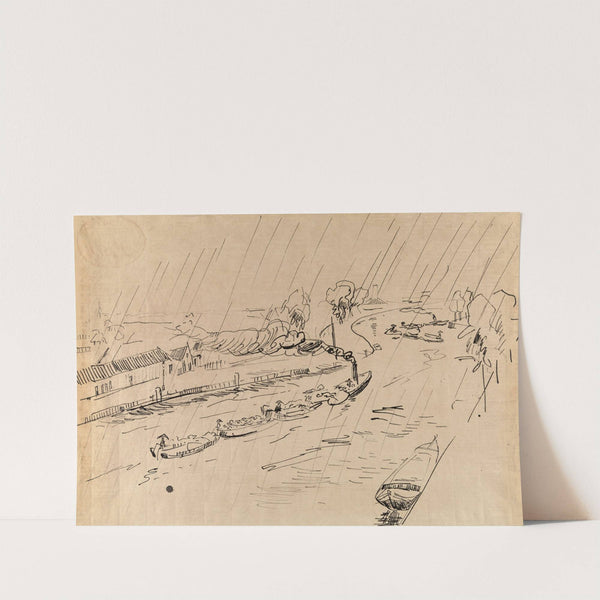 Canal in the Rain by Rik Wouters