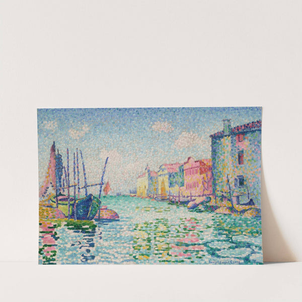 Canale Ponte Lungo by Henri-Edmond Cross
