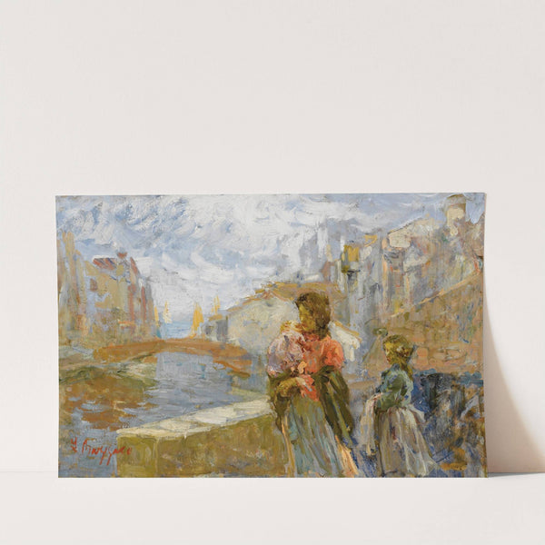 Canale Veneziano by Leonardo Bazzaro