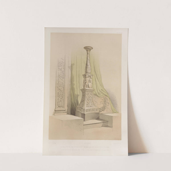 Candelabrum and arabesque by Matthew Digby Wyatt