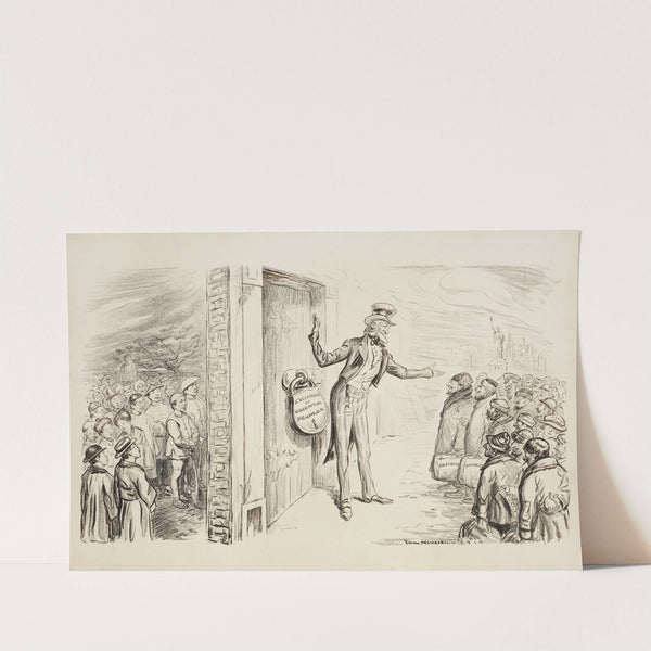 Candidate for the Melting Pot; Undesirable Desirable (1919) by William Henry Walker