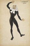 Candide: Judge black bodysuit with white collar and wig (1934-1943)