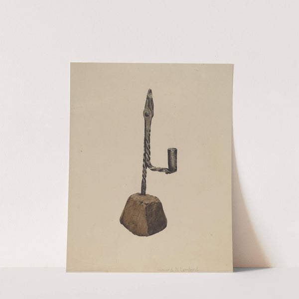 Candle Holder by Howard Lumbard