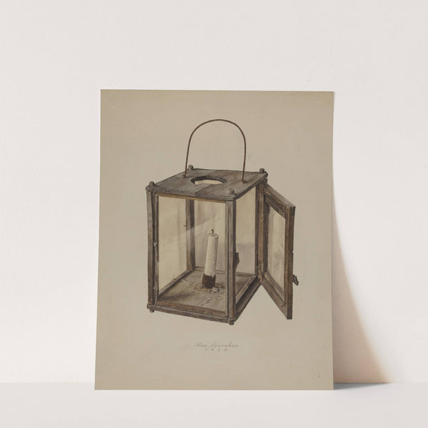 Candle Lantern by Max Fernekes