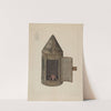 Candle Lantern by Clyde L. Cheney