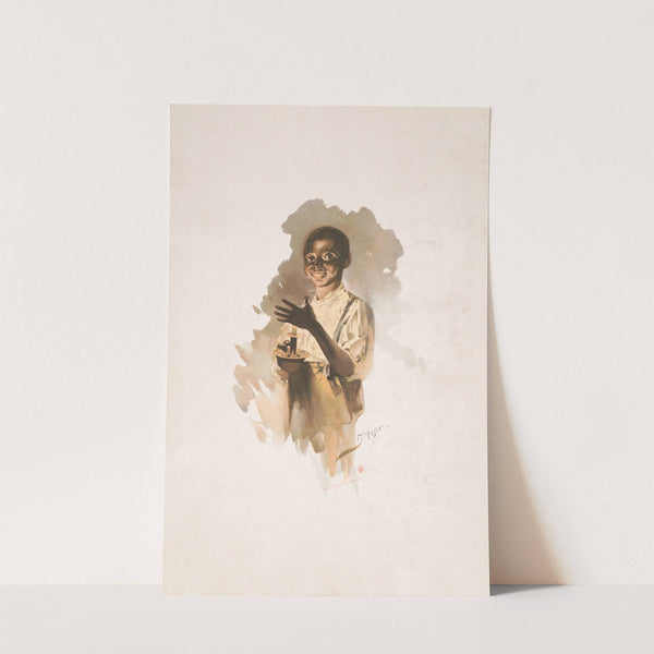 Candle-light (1893) by Louis Prang & Co.