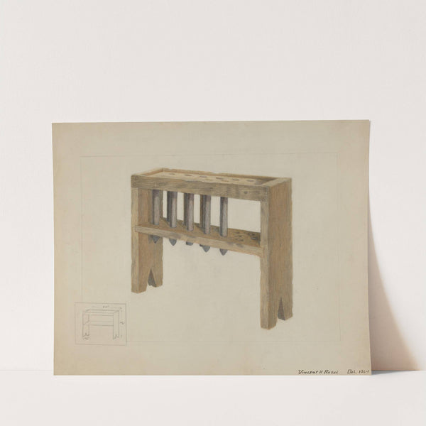 Candle Mold by Vincent P. Rosel